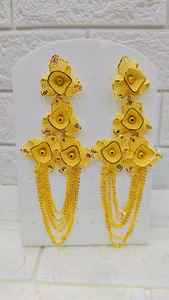 Bague en or 2 grammes, bijoux africains légers, micro-plaqué argent pour femmes africaines, à porter régulièrement, pour les fêtes - Product Image 6