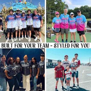 Maillot de baseball en gros en tissu maille polyester avec fermeture boutonnée intégrale, idéal pour l'entraînement ou les compétitions - Product Image 4