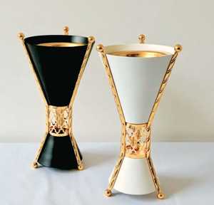 Porte-encens en bois de santal écologique en laiton, brûleur, porte-gobelet Loban, lampe de prière pour temple, cadeau de retour - Product Image 1