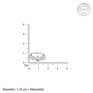 Anushka Sharma Inspiration Vintage Bague à la mode Placage 18K Taille ajustable Incrustation en cuivre et alliage - Product Image 6