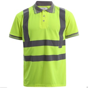 Camiseta Polo Reflectante de Alta Visibilidad para Hombre, Ropa de Trabajo de Seguridad para Verano, Gran Venta - Product Image 1
