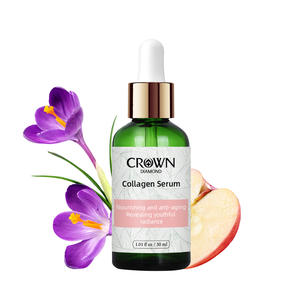 Private Label Orgânico Facial Skin Care Products Reparação Calmante Apertando Brilho Anti Envelhecimento Rugas Colágeno Rosto Soro - Product Image 1