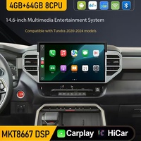 Radio para Auto RoadNavi de 14.6 Pulgadas con Sistema Android para Toyota Tundra Sequoia 2020-2024 |   Actualización de GPS para Carplay
