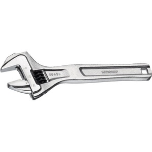 Clé à molette réglable GEDORE 60 S 8 C Max 25 mm Longueur 207 mm avec échelle de réglage pour outils d'atelier - Product Image 1