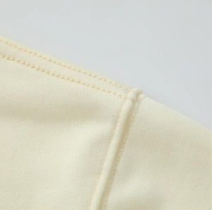 Sudadera alta Bordado Logo Mujer Sudadera Casual Fleece Reversible Sudadera de gran tamaño Algodón Poliéster Sudaderas con capucha para mujer - Product Image 5