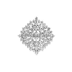 Anillos de Plata de Ley 925 de Primera Calidad para Mujer, Chapados en Rodio con Diamantes, Joyería Fina con Certificación IGI, Anillo de Compromiso para Hombre - Product Image 1