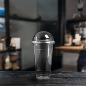 Tasses en plastique PP transparentes jetables à mur unique 95mm 12oz-24oz capacité fabriquée au Viet Nam pour les boissons froides de jus de thé de café - Product Image 1