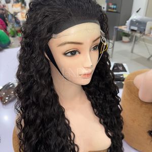 High Quality Black Bumerse Curly Natural Color Wigs From Vietnamese Human Hair Real Human Hair 2025 - Product Image 5