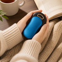 Chauffe-mains rechargeable et réutilisable 8000 mAh, 4 niveaux de chauffage rapide, chauffe-mains électrique portable, chauffe-mains électriques magnétiques 18H