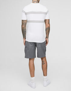 เสื้อยืดผ้าฝ้าย240GSM พรีเมี่ยมสำหรับทุกเพศเสื้อยืดใส่สบายลายสตรีท220GSM สีพื้นสำหรับสวมใส่สบายในชีวิตประจำวัน - Product Image 2