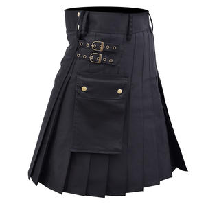 Falda de trabajo de utilidad moderna con logotipo personalizado para hombres 2025 último diseño acrílico profesional moda masculina - Product Image 5