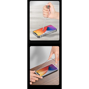 ฟิล์มกระจกนิรภัยแบบบางพิเศษ 9D สำหรับ XS Max ความแข็ง 9H ป้องกันฟองอากาศ ป้องกันการมองลอก ป้องกันรอยขีดข่วน - Product Image 3