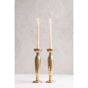 Portavelas de latón de diseño exquisito para decoración del hogar antiguo, ambiente elegante a la luz de las velas y lujosos entornos de boda - Product Image 2
