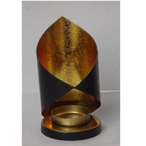 Portavelas de luz de té, portavelas con forro de lámina dorada, portavelas de Navidad, decoración del hogar, artesanías de Metal, decoración de Navidad - Product Image 5