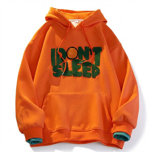 สินค้ามาใหม่ เสื้อฮู้ดดี้ผ้าฝ้ายฟลีซ 100% ปักลายตามสั่งสำหรับผู้ชาย มีกระเป๋า แขนจั๊มพ์ คอวี ใส่สบายในฤดูหนาว เป็นมิตรกับสิ่งแวดล้อม ระบายอากาศได้ดี - Product Image 1