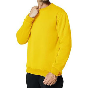 OEM personnalisé pour hommes imprimé coton polyester polaire respirant écologique coupe ample pull sweat hiver en vrac porter équipage - Product Image 1
