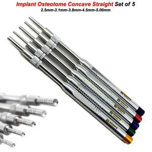 Kit chirurgical pour implants dentaires, greffe osseuse, lifting du sinus, éleveurs périostiques, acier inoxydable, qualité chirurgicale, autoclavable - Product Image 3