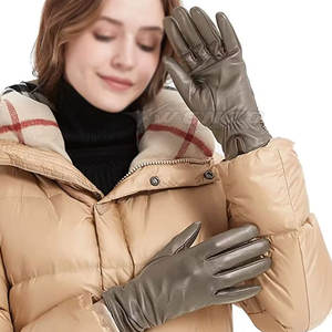 Gants tactiles en cuir fabriqués au Pakistan, pour l'hiver, en plein air, écologiques, respirants, à bas prix, marque privée, best-seller - Product Image 6