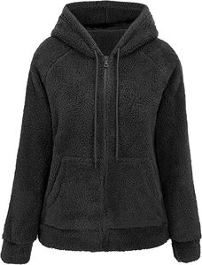Chaqueta de lana de piel sintética informal para mujer Patrón bordado Primavera Otoño Moda de transición Cremallera Servicio OEM teñido para invierno - Product Image 2