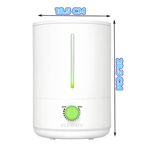 Humidificador Evaporativo Eléctrico de 4 Litros con Luz RGB para Aromaterapia en el Dormitorio, Enchufe Estadounidense - Product Image 4