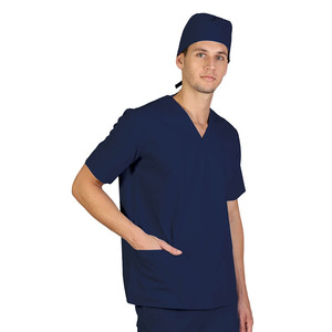 Nouvel arrivage, vente en gros, blouses médicales de styliste, col rond, confortables, à la mode, couleur violette, costumes pour hommes, Top Discount - Product Image 5