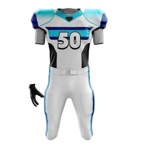 Camiseta de fútbol de rugby americano OEM 2025 para la temporada de invierno uniformes de sublimación transpirables diseño personalizado gratuito opciones de talla grande - Product Image 1