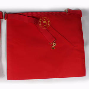 Delantal personalizado bordado de encaje de lona blanca Lisa Masonic Regalia para hombres - Product Image 4