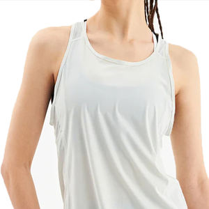 Camiseta Deportiva de Tirantes para Mujer, de Alta Calidad, Transpirable, Ecológica, de Secado Rápido, para Gimnasio, Fitness, Running, con Logotipo Personalizado, las Mejores Camisetas Deportivas para Mujer - Product Image 5