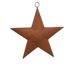 Lot de 2 rennes suspendus en fer couleur rouille renne de petite taille pour décoration murale et jardin de Noël - Product Image 2