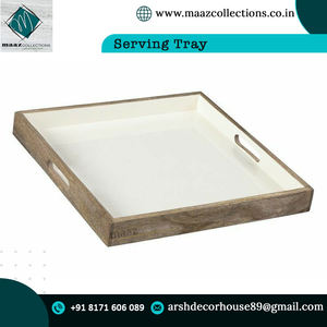 ถาดเสิร์ฟไม้ตกแต่งคริสต์มาสที่ทันสมัยสำหรับตกแต่งบ้านและห้องครัว - Product Image 2