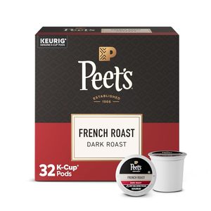 Peet's Coffee, Dark Roast Single Serve Coffee Pods - French Roast 32 Count - Product Image 2