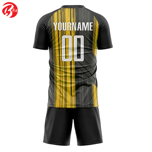 Camisetas y camisetas con estampado de logotipo personalizado más vendidas, ropa de fútbol para el equipo, ropa de fútbol de poliéster 100%, traje de fútbol - Product Image 3