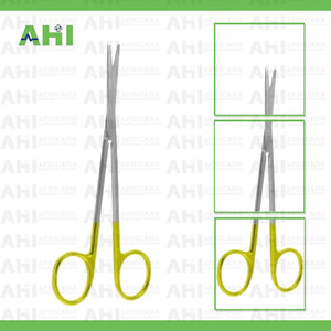 Tijeras de Sutura de Carburo de Tungsteno, Manuales, Ergonómicas, con Punta Roma, 145 mm de Largo, Fabricante de Instrumentos Quirúrgicos de Pakistán TC - Product Image 2