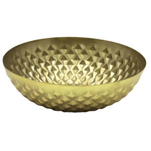 Vaisselle au design unique, assiette ronde en fer, couleur argent nickel, style moderne, vaisselle et assiettes - Product Image 5