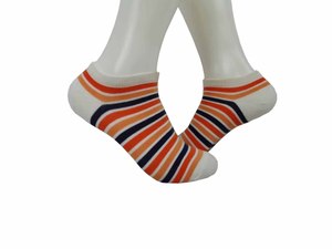 Calcetines hasta la rodilla Calcetines largos elegantes de diferentes colores para hombres con logotipo tejido Blanco y marrón - Product Image 2