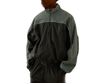 Chándal cortavientos de nailon impermeable ligero para hombre, chándal de poliéster para exteriores, nuevo estilo, traje cortavientos transpirable - Product Image 6