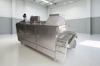 SUISER MAKINE Cashewnoten Continu-bandroostermachine 300 kg/uur RVS Snackvoedingsfabriek Apparatuur Elektrisch of Gas