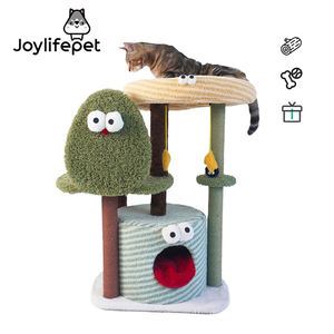 TOLEA, nuevo marco de escalada de gato monstruo grande, verde integrado, Villa de gato, tablero de rascar de Sisal, nido de gato duradero, columna para rascar fácil - Product Image 1