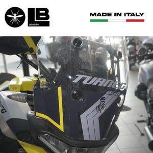 Adesivi Protettivi 3D per Cupolino Moto Compatibili con Aprilia Tuareg 660 2022-2025 - Product Image 3