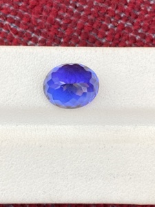 หินเจียระไนทรงไข่รูปวงรีทรงรีจากธรรมชาติขนาด11x9มม. สวยงามมาก4.80 zanite zoisite จากซูเปอร์สวยงาม - Product Image 5