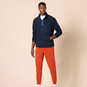 Pantalon de survêtement coupe-vent d'hiver personnalisé pour hommes-100% coton de qualité supérieure, vêtements décontractés chauds avec logo personnalisé et options de marque - Product Image 5