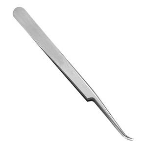 Pinzas de extensión de pestañas no magnéticas de acero inoxidable último diseño pinzas de pestañas de buena calidad a la venta - Product Image 5