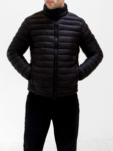 เสื้อแจ็คเก็ตพัฟเฟอร์กันน้ำลายพรางสีดำคุณภาพสูงสำหรับผู้ชาย สไตล์สตรีทแวร์สำหรับผู้ใหญ่ - Product Image 3