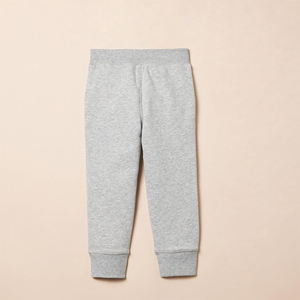 Pantalones Deportivos de Algodón para Niños, Color Gris, Antiarrugas, Ligeros, para Actividades al Aire Libre, con Cintura Elástica - Product Image 4