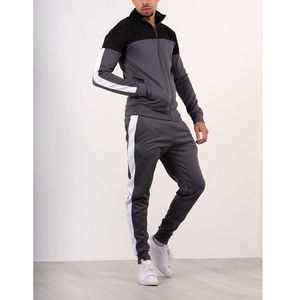 Chándales Deportivos para Hombre, 100% Algodón, Chaqueta con Cremallera y Pantalón, Dos Piezas, Chándal de Alta Calidad con Logotipo Personalizado para Hombre - Product Image 4