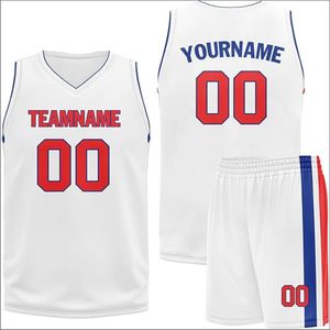 เสื้อบาสเก็ตบอลเสื้อโพลีเอสเตอร์100% พิมพ์ซับลิเมชันตามสั่งชุดยูนิฟอร์มโพลีเอสเตอร์ - Product Image 3