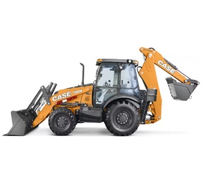 Chargeuse-pelleteuse CASE 580N à vendre, dotée d'un mode Eco du moteur pour des économies de carburant et d'une grande cabine confortable pour l'opérateur - Product Image 1