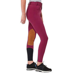 กางเกงโยคะของผู้หญิงเอวกลางยาวเต็มตัวผ้าสแปนเด็กซ์/ ไนลอนผ้าแห้งเร็วระบายอากาศได้ดีเสื้อออกกำลังกายโลโก้ออกแบบได้ตามต้องการ - Product Image 5