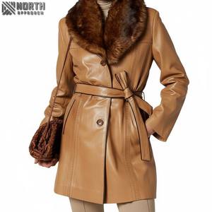 Blouson aviateur unisexe en cuir véritable camouflage, col rond, fermeture éclair, imperméable, respirant, personnalisable, hiver 2025 - Product Image 1