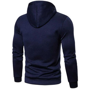 Sudaderas con Capucha para Hombre, Logotipo Personalizado, Invierno, Corte Regular, Tejido de Punto 100% Algodón, Alta Calidad, Servicio OEM, Diseño Forrado - Product Image 2